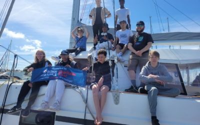 Students compete in Round the Island Race