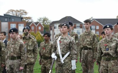 CCF hold Remembrance Parade